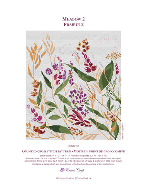 MEADOW 2 - Cross Stitch Pattern