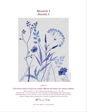 MEADOW 5 - Cross Stitch Pattern