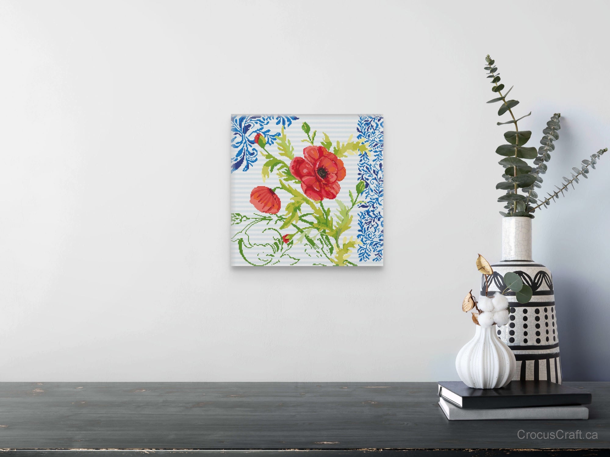 SUMMERTIME POPPIES II - Cross Stitch Kit