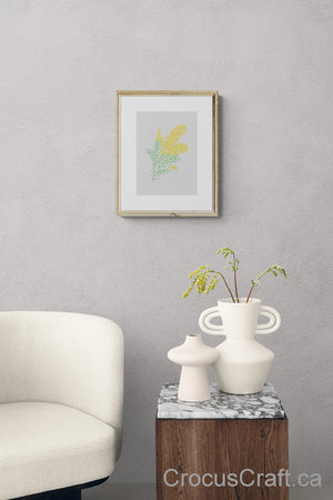 MIMOSA - Cross Stitch Kit