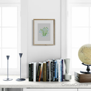 SNOWDROP - Cross Stitch Pattern