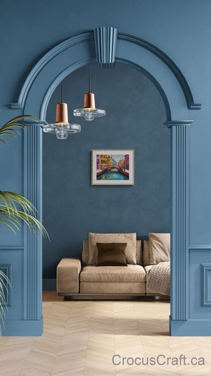 STREET CANAL - Cross Stitch Kit