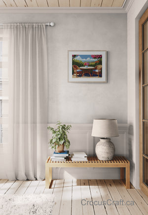 COBBLESTONE TERRACE - Cross Stitch Kit