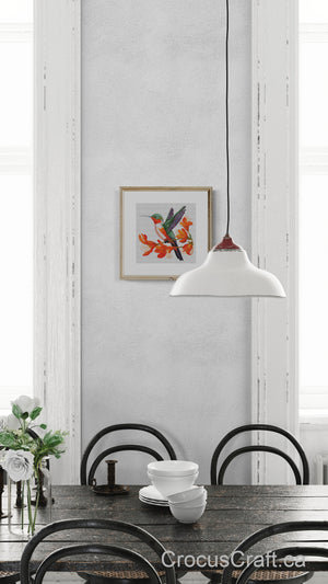 HUMMINGBIRD - Cross Stitch Kit