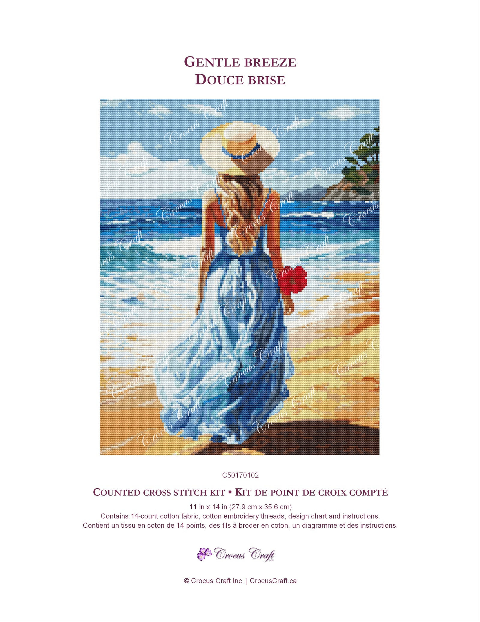 GENTLE BREEZE - Cross Stitch Kit