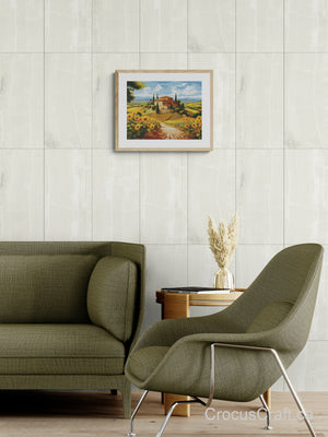 VILLA ON THE HILL - Cross Stitch Kit