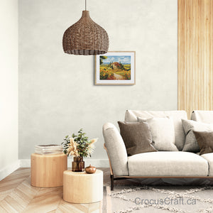 VILLA ON THE HILL - Cross Stitch Kit