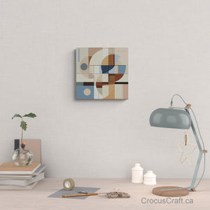 COLOURS AND SHAPES I - Canvas Print