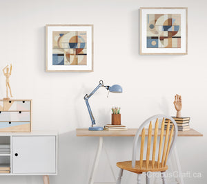 COLOURS AND SHAPES II - Cross Stitch Kit