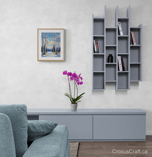 WINTER LANDSCAPE - Cross Stitch Kit