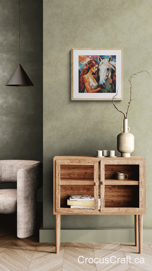 GIRL AND HORSE - Cross Stitch Kit