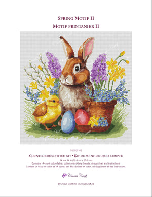 SPRING MOTIF II - Cross Stitch Kit
