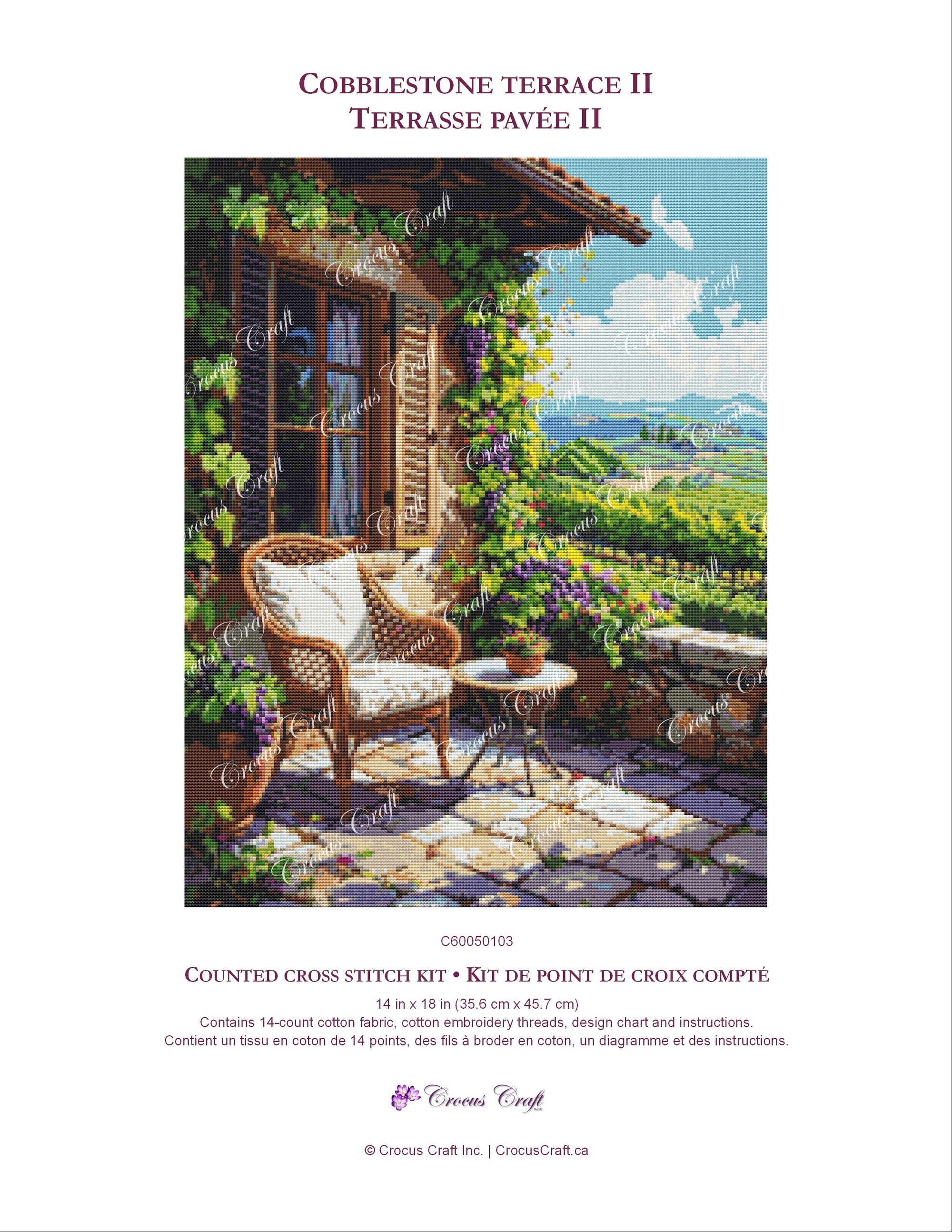 クロスステッチ完成品Together in my Fathers garden クロスステッチ完成品Together in my Fathers garden クロスステッチ