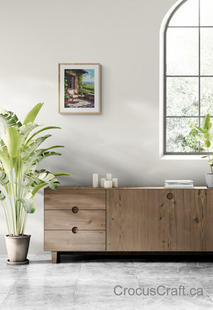 COBBLESTONE TERRACE II - Cross Stitch Kit