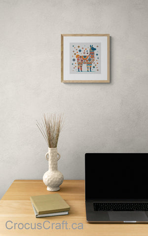 CUTE LLAMA - Cross Stitch Kit