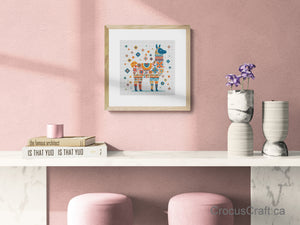 CUTE LLAMA - Cross Stitch Kit