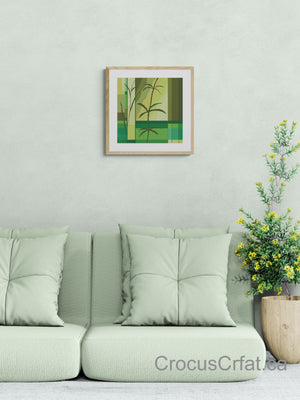 GREEN SHADES I  - Cross Stitch Kit