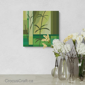 GREEN SHADES I  - Cross Stitch Kit