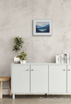 ROCKIES LAKE - Cross Stitch Kit