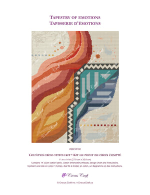 TAPESTRY OF EMOTIONS - Cross Stitch Kit