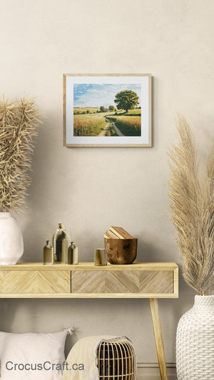 COUNTRYSIDE LANDSCAPE II - Cross Stitch Kit