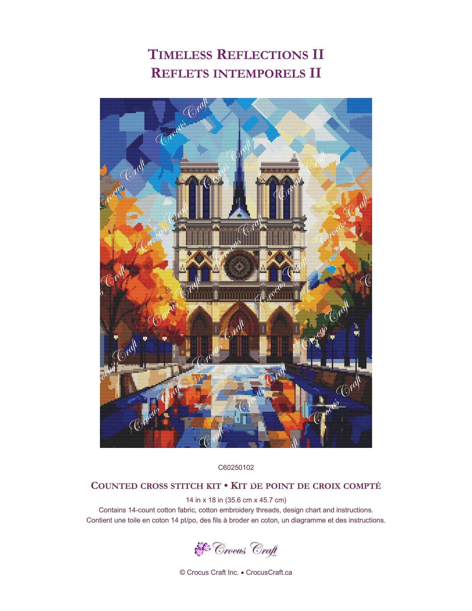 TIMELESS REFLECTIONS II - Cross Stitch Kit