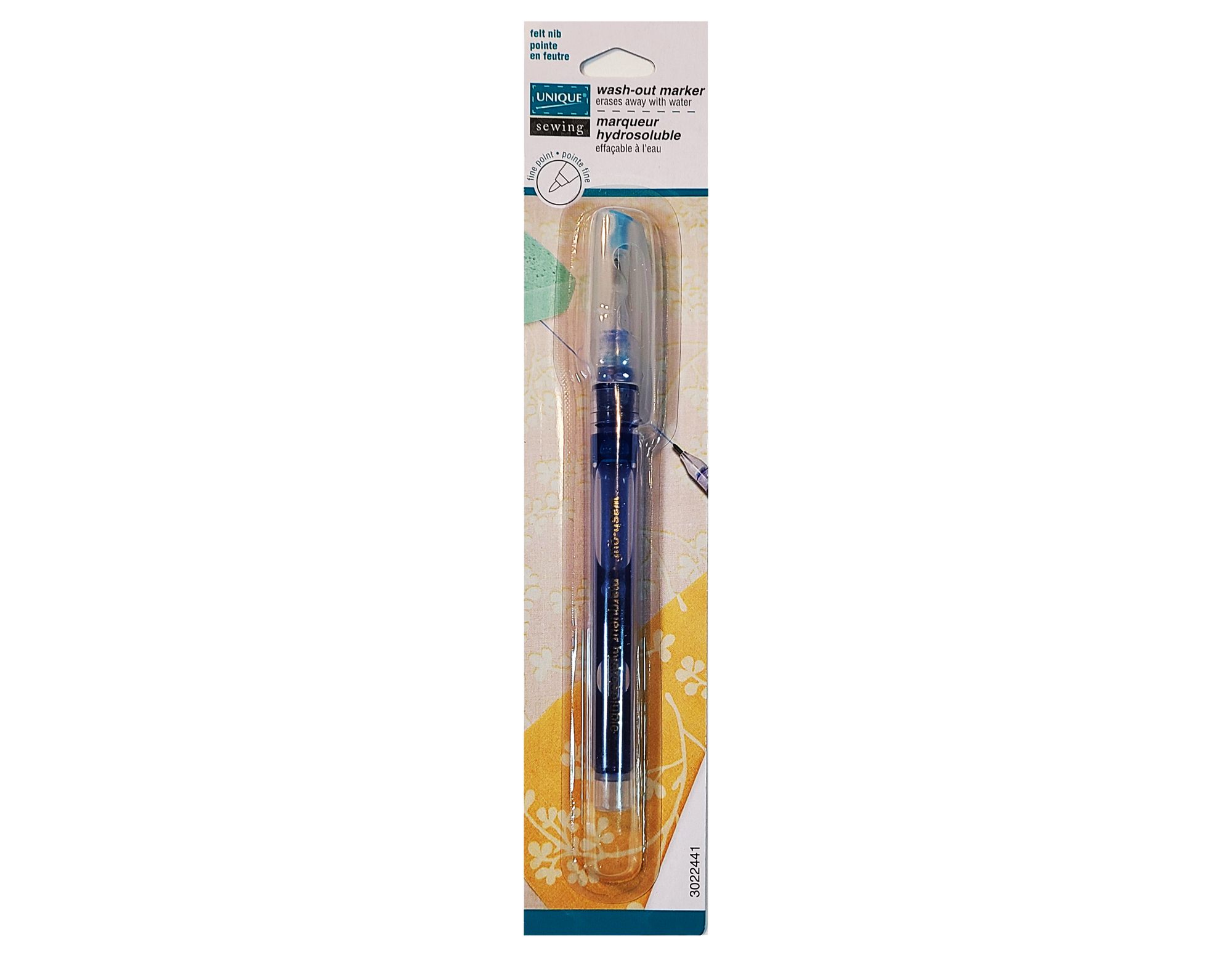 Wash-out Marker - Fine - Blue